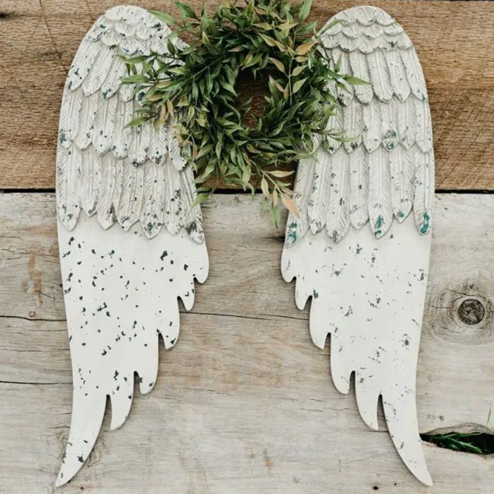 Hanging Angel Wings Decor (2 pieces with hanger)